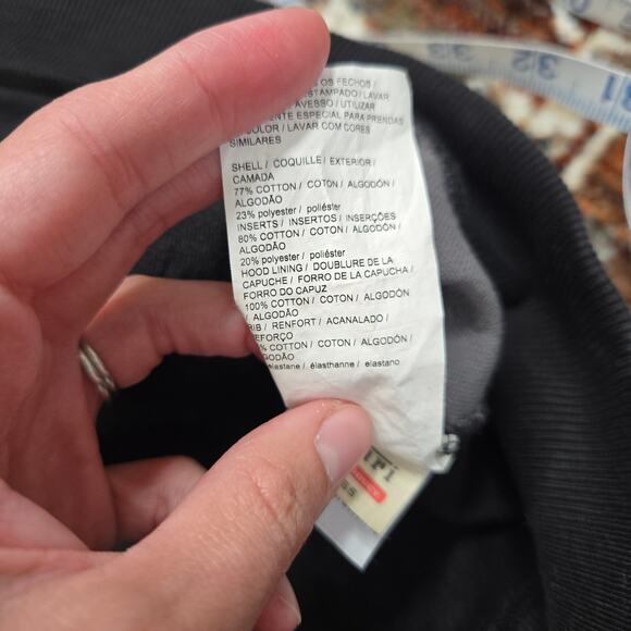 Puma x Ferrari Scuderia Sweatshirt Hoodie Jacket Zip Up Black Gray Size XL - Picture 9 of 14